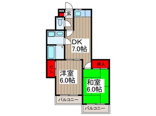 レ－ベンハイムの物件間取画像